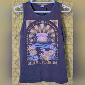 Electric Pink   Graphics Tank